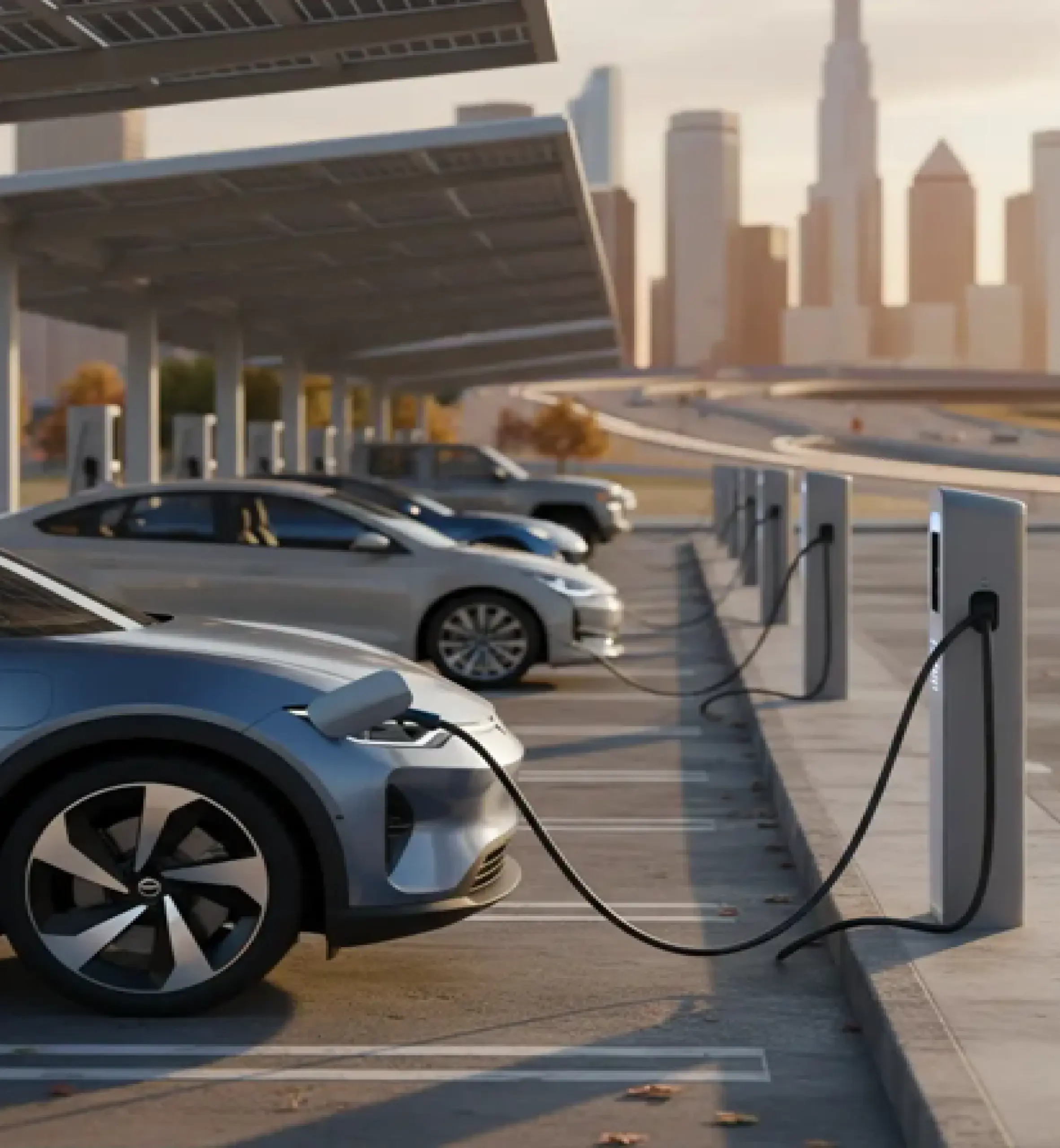 Electric vehicle charging station